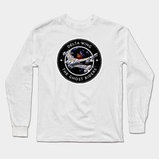 Delta Wing - The Ghost Riders - Starfury - White - Sci-Fi - B5 Long Sleeve T-Shirt
